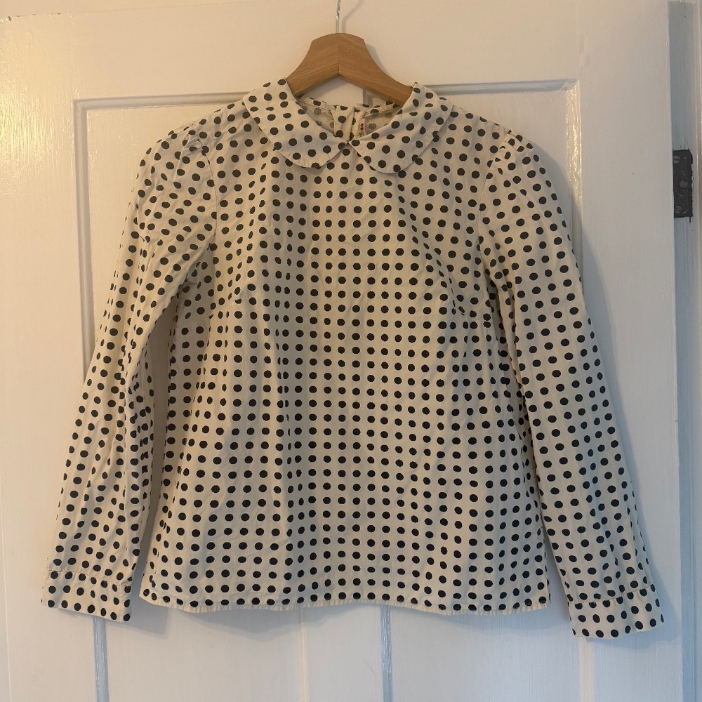 Bonpoint Polka Dot Blouse
